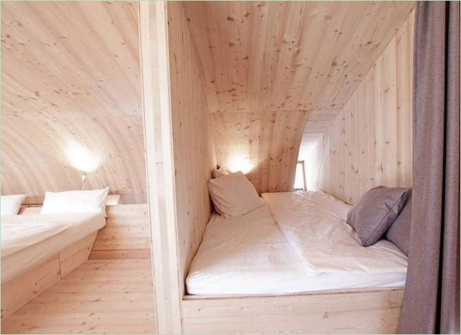 Chambres à coucher de la Maison Ufogel