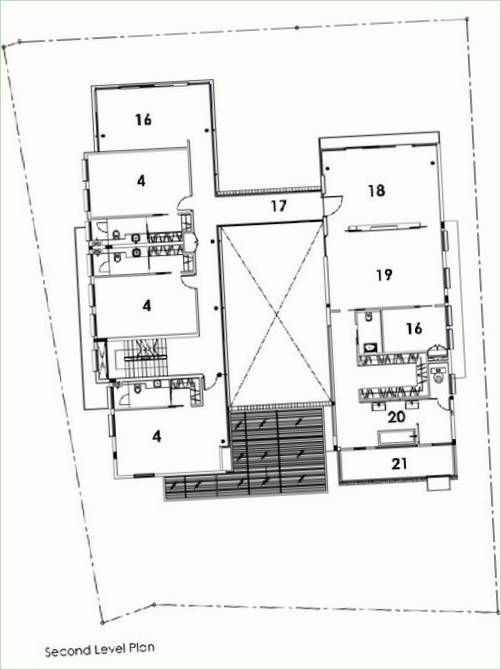 Plan d'étage de la maison Berrima