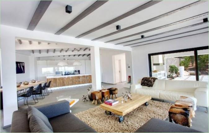 Aménagement intérieur du salon