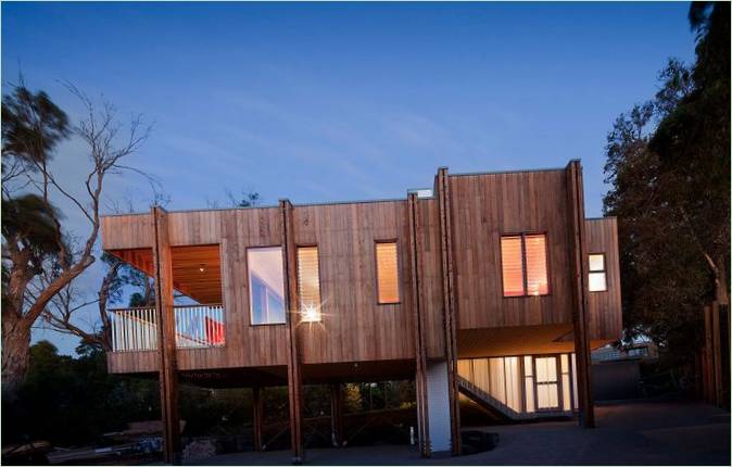Pavillon résidentiel en bois très tendance