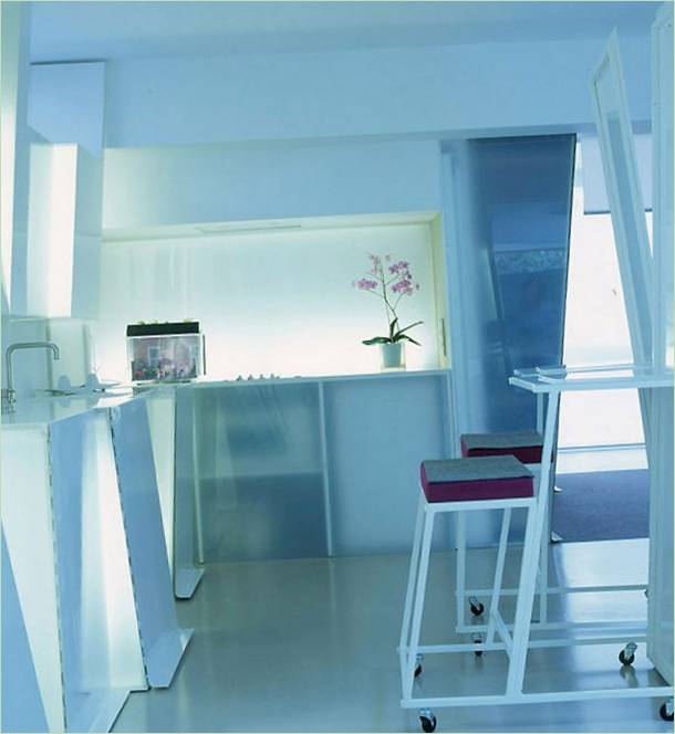 Maison NW est le studio de l'architecte Nathalie Wahlberg à Saint-Ouen, France