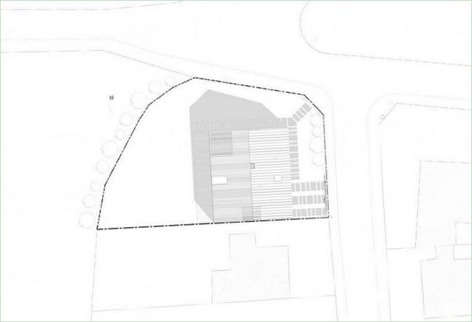 Plan de la maison privée Maison 2G