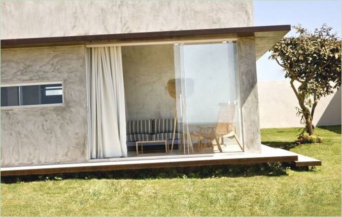 Portes en verre de Box House