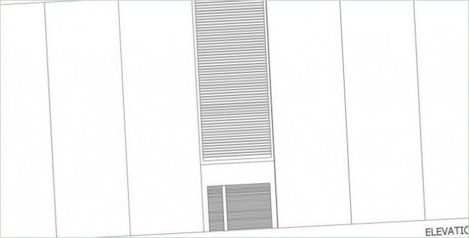 Plans d'étage d'une maison de ville