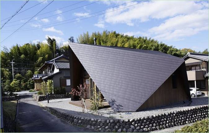 Extérieur de la maison Origami
