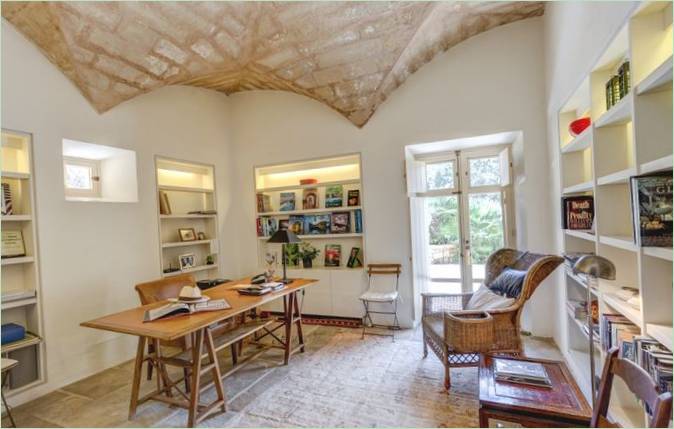Aménagement intérieur du manoir de Pollensa