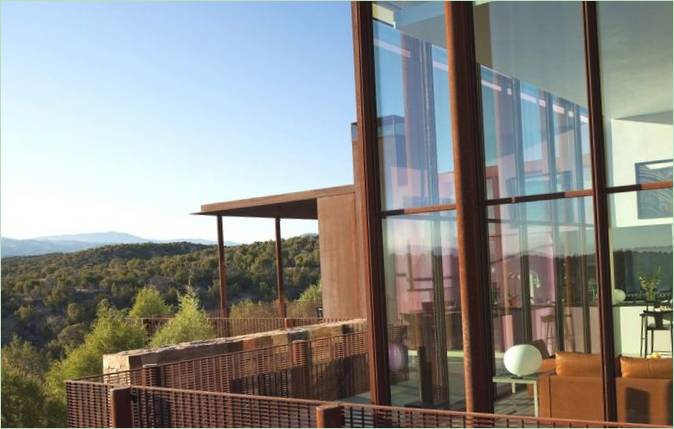 Fenêtres de la maison privée Casa Valle Escondido
