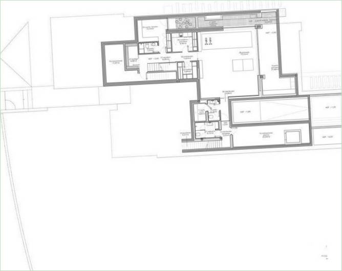 Plans d'étage pour une maison à Madrid