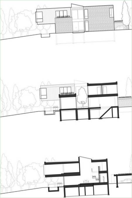 Plan d'étage de la maison Cedarvale Ravine