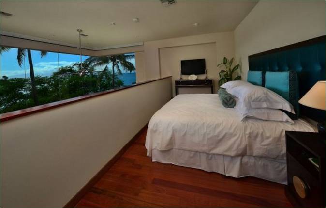 Chambre à coucher avec vue panoramique sur la côte