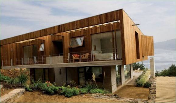 Conception d'une maison minimaliste avec une vue magnifique