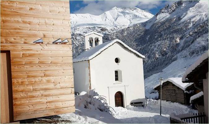 Maisons de vacances Zumthor dans les montagnes de Leis