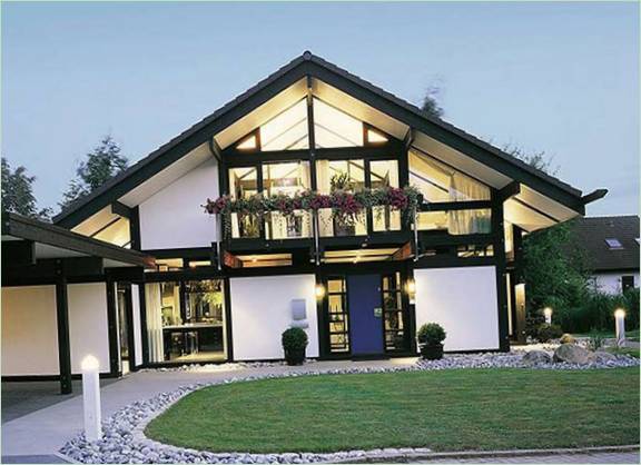 Éclairage extérieur en option pour les maisons modulaires