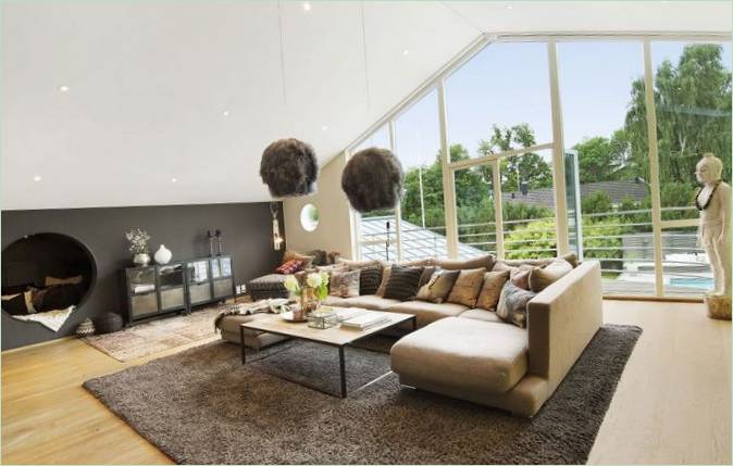 Aménagement intérieur d'une résidence privée luxueuse