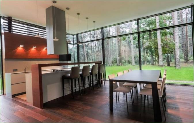 Intérieur de la maison Onyx à Tallinn