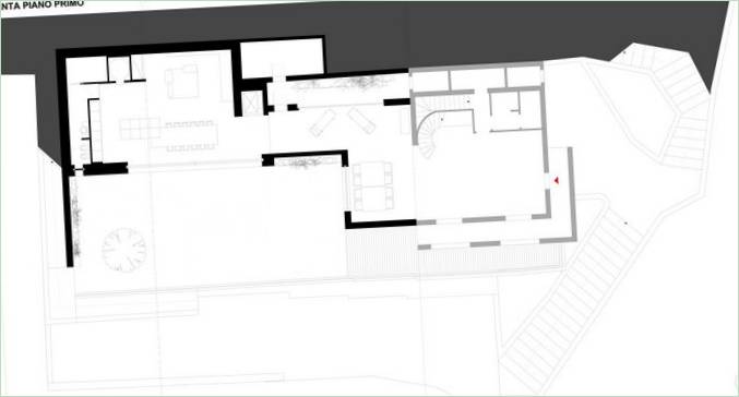 Plans des étages de la maison privée Casa MT