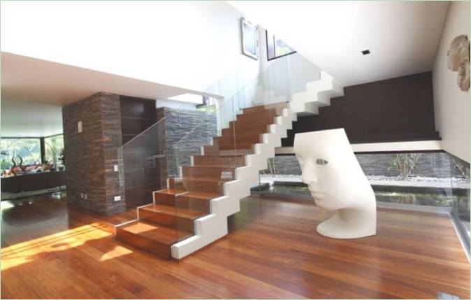 Escaliers à l'intérieur