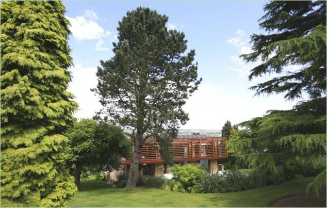 Extérieur du manoir du Yorkshire