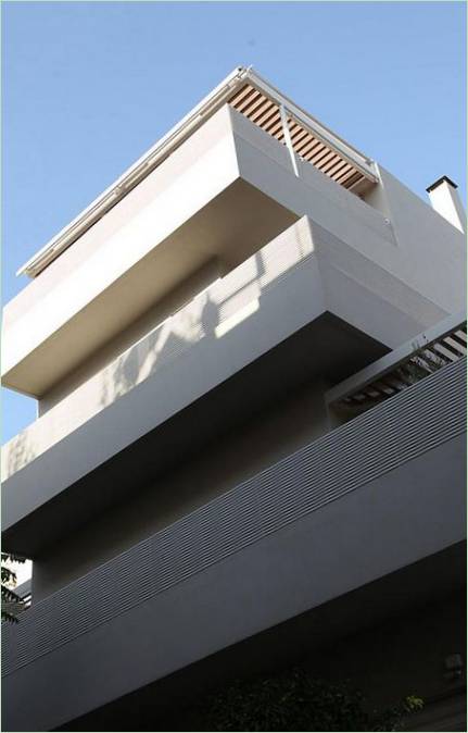 La maison de ville moderne et originale de Kolonaki à Athènes