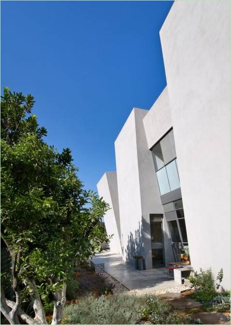 La façade de la Maison Verte privée