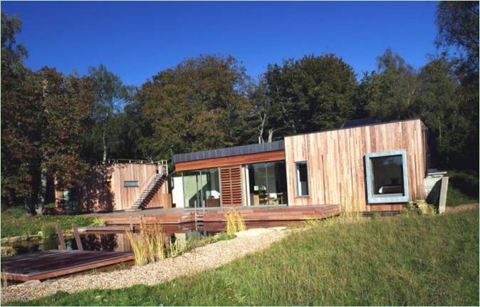 Une maison dans le sud de l'Angleterre dans le parc national de New Forest