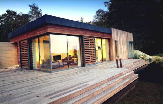 Une maison dans le sud de l'Angleterre dans le parc national de New Forest