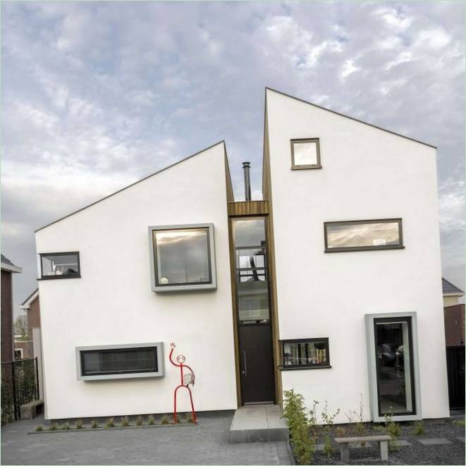 Façade de la Daasdonklaan néerlandaise