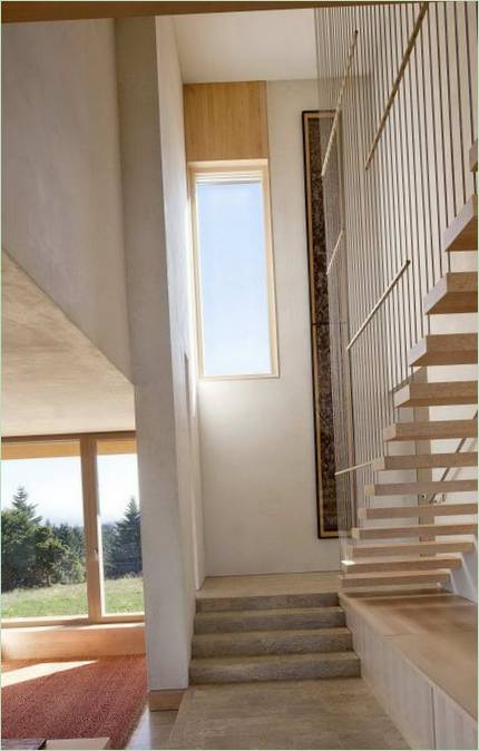 Intérieur d'une maison passive à Portland