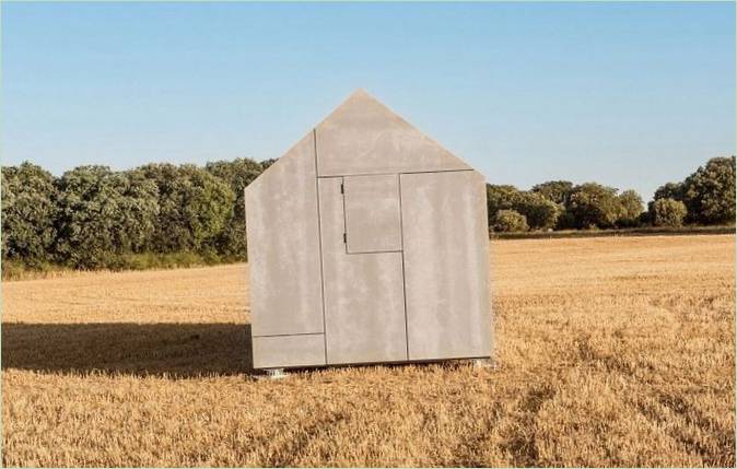 La forme triangulaire du bâtiment