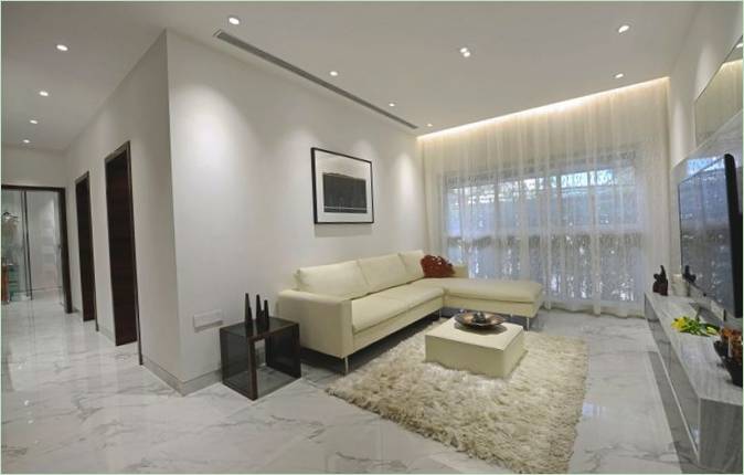 Aménagement intérieur d'un appartement élégant à Ridgewood