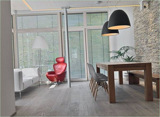 Aménagement intérieur d'une résidence contemporaine par Gian Luca Bazzan