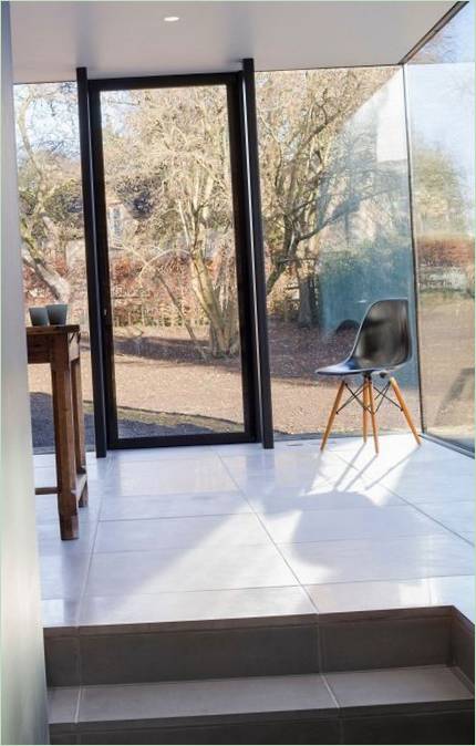 Belle vue de l'intérieur de la maison