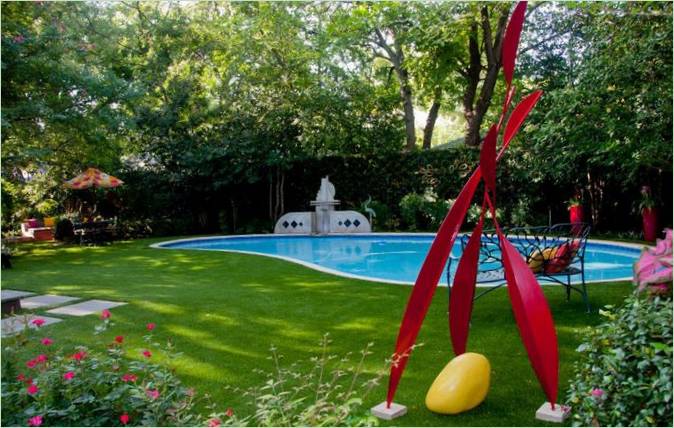 Conception du jardin paysager par Harold Leidner Company
