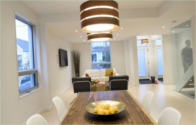 Aménagement intérieur de la résidence Glebe à Ottawa, Canada