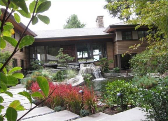 Conception d'un jardin de style japonais