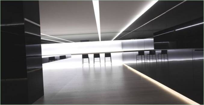 La boutique de vin Vegamar Selección, une boutique de vin moderne réalisée par Fran Silvestre Arquitectos à Valence, en Espagne