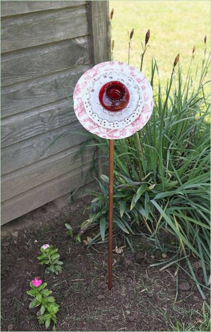 Fleur ornementale dans le jardin
