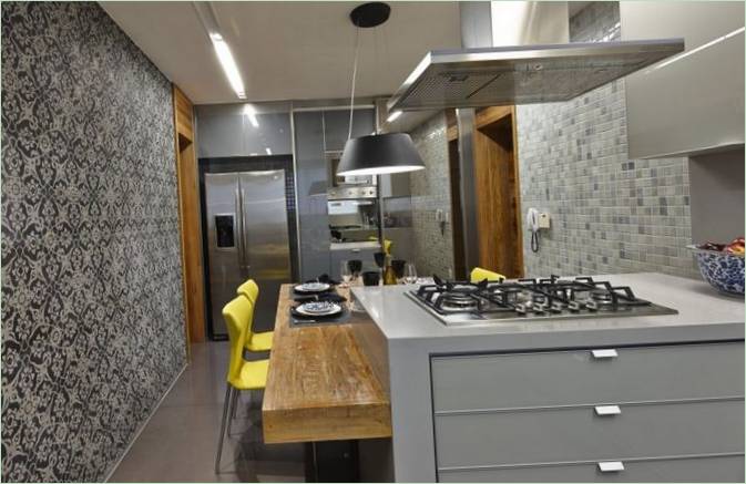 Appartement confortable au Brésil conçu par David Guerra