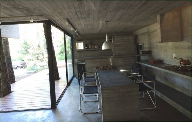 Intérieur d'une maison de vacances moderne à Casa Franz