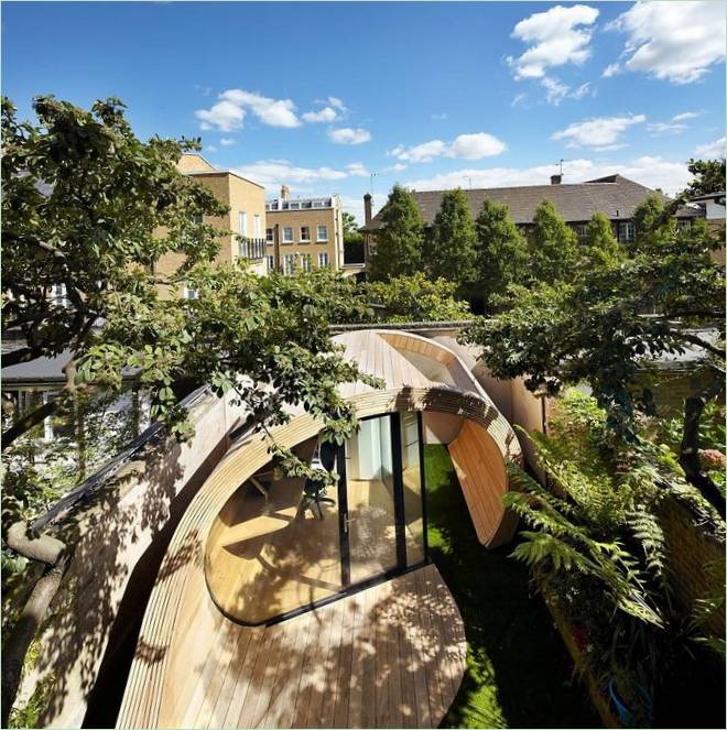Pavillon de jardin-transformateur