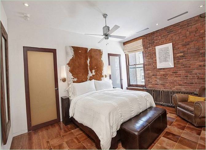 Aménagement de la chambre du Loft de Prince Street