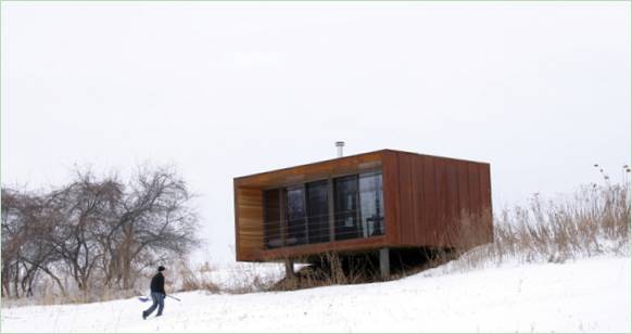 Une maison à l'empreinte réduite