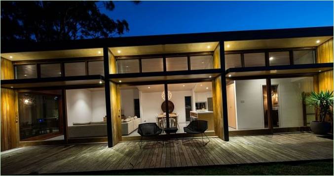 Conception contemporaine d'une maison résidentielle par Bourne Blue Architecture