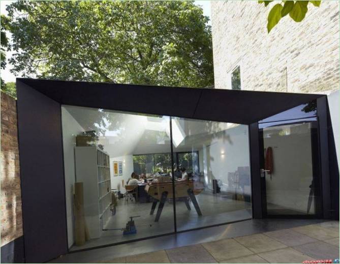 L'extension unique de Lens House
