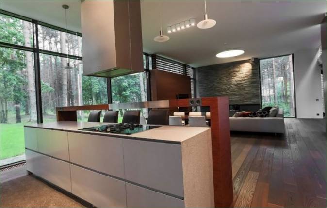 Design intérieur de la résidence Onyx House à Tallinn