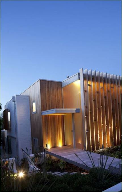 La maison originale de Brown Vujcich dans un environnement magnifique, Auckland, Nouvelle-Zélande