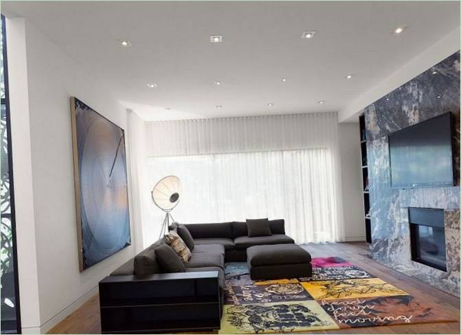Intérieur du salon