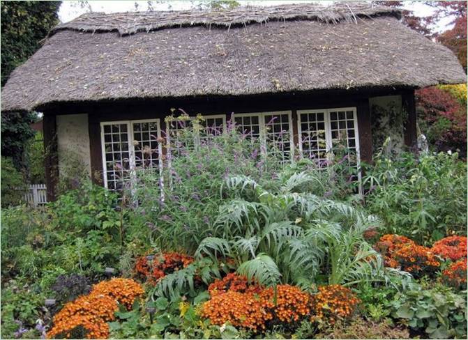 Conception de jardin rustique anglais