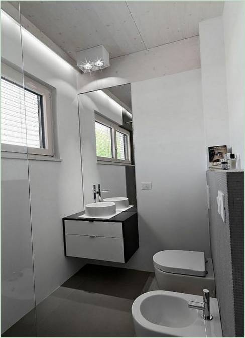 Aménagement intérieur d'une résidence moderne de Gian Luca Bazzan