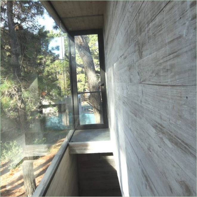 Intérieur contemporain du chalet de vacances Casa Franz